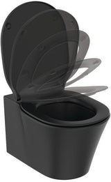 Ideal Standard Wand-T-WC-Kombipaket Connect Air mit AQUABLADE und Softclosing, 365x540mm, Weiß