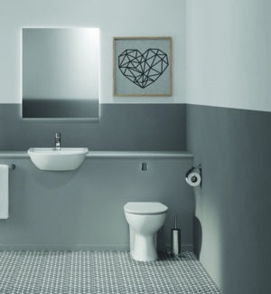 Ideal Standard IOM Toilettenbürstengarnitur bodenstehend Edelstahl poliert