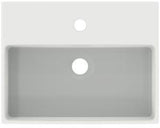 Ideal Standard Handwaschbecken Extra 450x350x150mm, 1 Hahnloch, mit Überlauf, Weiß, geschliffen