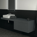 Ideal Standard Conca WT-Unterschrank 800 mm, 1 Auszug, Eiche hell, ohne Platte