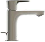 Ideal Standard Connect Air Waschtischarmatur Slim 5 l/min mit Ablaufgarnitur, Ausladung 107 mm, Chrom