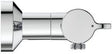 IDEAL STANDARD AP-Brausethermostat Ceraplus Safe, Aufputz, 140-157 mm, Chrom