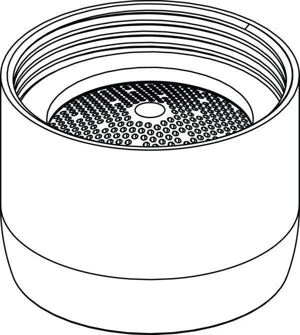 Ideal Standard Luftsprudler PCA CASCADE Chrom M22x1 1.0 GPM – Sparsamer Wasserstrahl