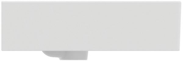 Ideal Standard Waschtisch Extra 615 mm, 1 Hahnloch, mit Überlauf, geschliffen Weiß