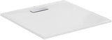 Ideal Standard Ultra Flat New Quadrat-Brausewanne 900x900x25 mm Weiß – bodenebener Einbau