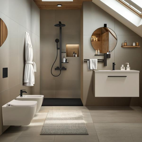 Ideal Standard i.life S Möbelwaschtisch 810 mm, 1 Hahnloch, mit Überlauf, Weiß