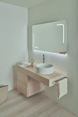 Ideal Standard Ceraline Waschtischarmatur mit 150 mm Ausladung, Ablaufgarnitur und Heißwasser-Sparfunktion