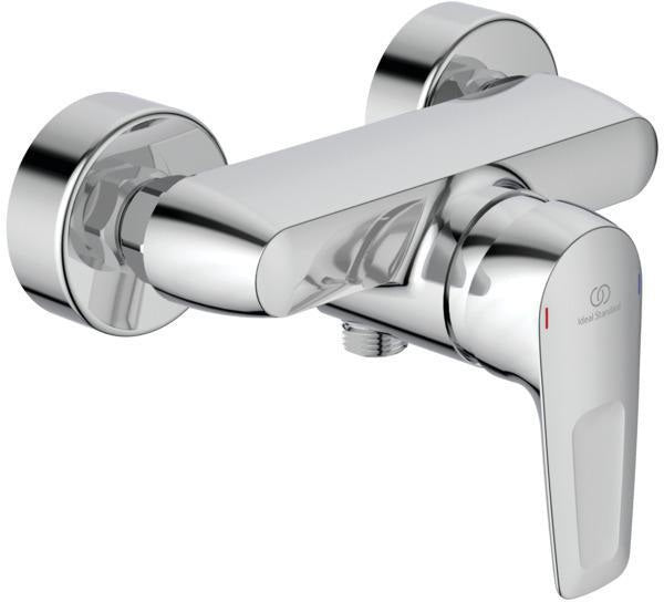 IDEAL STANDARD Brausearmatur Ceramix AP, Chrom – Aufputz-Wandmontage mit keramischer Kartusche
