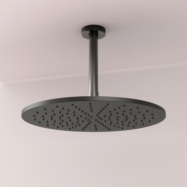 Ideal Standard Idealrain Atelier Kopfbrause 300 mm rund Brushed Gold – Regenstrahl mit Antikalk