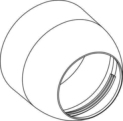 Ideal Standard IS Abdeckkappe Chrom – Serienübergreifende Abdeckung für Armaturen