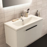 Ideal Standard i.life S Möbelwaschtisch 810 mm, 1 Hahnloch, mit Überlauf, Weiß