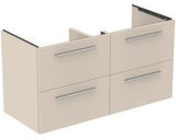 Ideal Standard i.life B Waschtischunterschrank 1200 mm, 4 Auszüge, Weiß matt, wandhängend