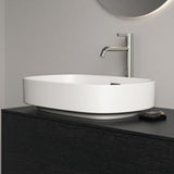 Ideal Standard Linda-X Aufsatzwaschtisch 550x380mm Weiß ohne Hahnloch mit Überlauf