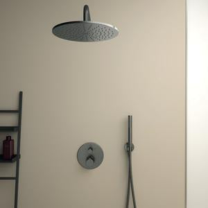 Ideal Standard Idealrain Atelier Kopfbrause 300 mm rund Brushed Gold – Regenstrahl mit Antikalk