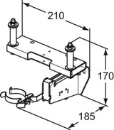 IDEAL STANDARD Wartungsarm Sphero schwenkbar – Sanitär-Zubehör für Urinal-Armaturen
