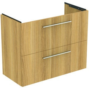 Ideal Standard i.life S Waschtischunterschrank 800 mm, 2 Auszüge, Weiß matt, wandhängend
