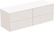 Ideal Standard Conca Schubladenfront oben rechts 780x267mm Weiß – Badmöbel Frontblende