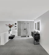 Ideal Standard Möbelwaschtisch Connect Air 1 Hahnloch mit Überlauf 840x460x165 mm Weiß