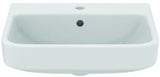 Ideal Standard i.life B Waschtisch 500x440mm Weiß mit IdealPlus Beschichtung – 1 Hahnloch, Überlauf, hängend