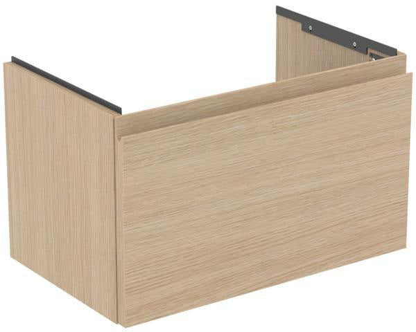 Ideal Standard Finesse Möbelwaschtischunterschrank 600 mm mit Auszug und Softclose in Greige matt