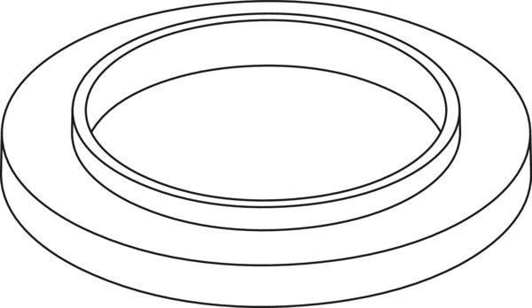 IDEAL STANDARD Rosette Mara, Chrom – Dekorative Armaturenrosette für Bad & Waschbecken