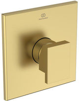 Ideal Standard Extra Brausearmatur Unterputz Brushed Gold – Wandmontage, Einhandhebelmischer