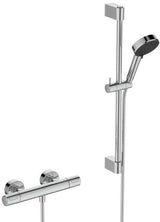 IDEAL STANDARD Brausekombination Ceratherm T25 N 600 mm mit Thermostat und Handbrause in Chrom