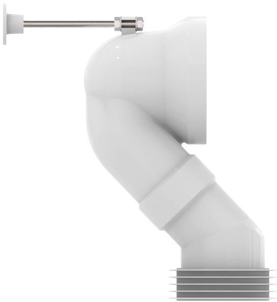 Ideal Standard Anschlussstutzen Abgang 90mm – Passgenaues Ersatzteil für Sanitärinstallationen