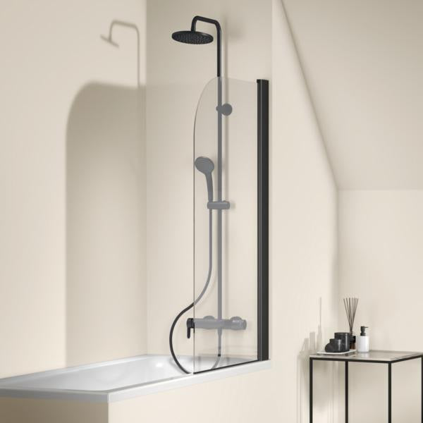 Ideal Standard Duschsystem Cerafine O mit Badearmatur Chrom – Regenkopfbrause & Handbrause