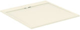 Ideal Standard Quadrat-Brausewanne Ultra Flat S i.life 1200x1200x30 mm Carraraweiß – Mineralguss mit Rutschhemmung