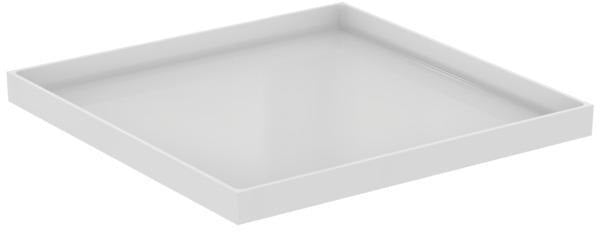 Ideal Standard Waschtischablage Solos 330 mm Schwarz glänzend – Rechteckige Keramik-Ablage