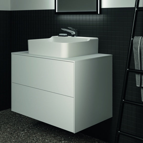 Ideal Standard Conca WT-Unterschrank 802 mm, 2 Auszüge, Push-Open, Anthrazit