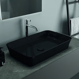 IDEAL STANDARD Ipalyss Schale 650x400x120 mm Seidenweiß – Aufsatzwaschtisch ohne Hahnloch & Überlauf