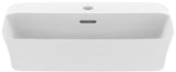 Ideal Standard Ipalyss Aufsatzschale 1 Hahnloch mit Überlauf 550x380x145mm Weiß