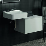 Ideal Standard Waschtisch Conca 500x450x145 mm, 1 Hahnloch, ohne Überlauf, Weiß