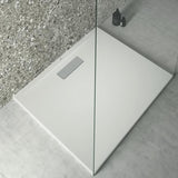 Ideal Standard Ultra Flat New Rechteck-Brausewanne 900x750x25 mm Weiß – bodenebener Einbau