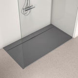 Ideal Standard Ultra Flat S i.life Rechteck-Brausewanne 1700x900x30mm Carraraweiß – Mineralguss, matt, Anti-Rutsch