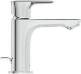 Ideal Standard Connect Air Waschtischarmatur Slim 5 l/min mit Ablaufgarnitur, Ausladung 107 mm, Chrom