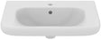 Ideal Standard Contour 21 Waschtisch 650x555mm, 1 Hahnloch, mit Überlauf, unterfahrbar, Weiß