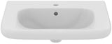 Ideal Standard Contour 21 Waschtisch 650x555mm, 1 Hahnloch, mit Überlauf, unterfahrbar, Weiß