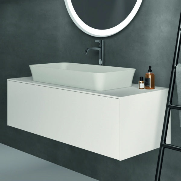 IDEAL STANDARD Joy Waschtischarmatur Brushed Gold mit Ablaufgarnitur 170mm