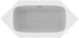 Ideal Standard i.life Sechseck-Badewanne 1900x900x450mm Weiß – Sanitäracryl, 260 l