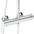 Ideal Standard La Dolce Vita Duschsystem mit Brausearmatur, Kopf- und Handbrause, Chrom