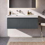 Ideal Standard Finesse Möbelwaschtischunterschrank 1000 mm mit 1 Auszug in Greige matt