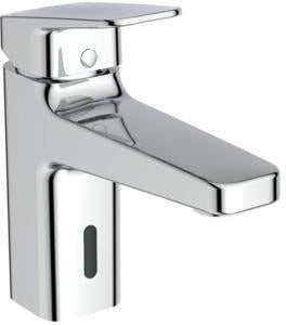 Ideal Standard Ceraplan iX Hybrid-Waschtischarmatur mit Push-Open Ventil und Bluestart, Chrom
