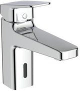 Ideal Standard Ceraplan iX Hybrid-Waschtischarmatur mit Push-Open Ventil und Bluestart, Chrom