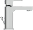 Ideal Standard Edge Waschtischarmatur Chrom 90 mm mit Ablaufgarnitur und Heißwasser-Sparfunktion
