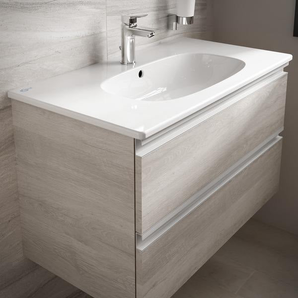 Ideal Standard Tesi Waschtischarmatur – BlueStart 5 l/min, Push-Open, Chrom