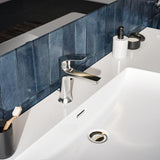 Ideal Standard La Dolce Vita Waschtischarmatur mit Ablaufgarnitur, Chrom, Heißwasser-Sparfunktion
