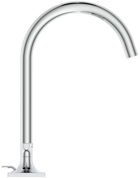 Ideal Standard Joy Neo Waschtischarmatur 3-Loch mit Ablaufgarnitur Chrom 168 mm